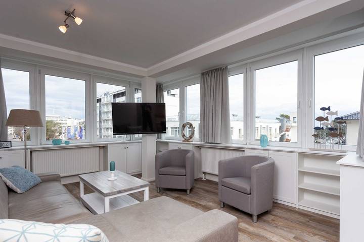 Ferienwohnung für 6 Personen, mit Sauna in Binz