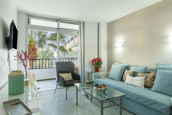 Ferienwohnung für 3 Personen, mit Kinderpool und Garten in Playa del Águila - 2