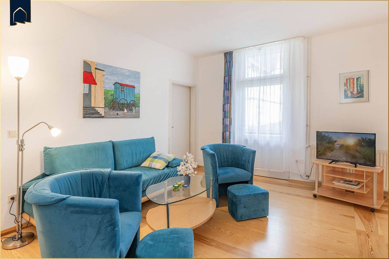 Appartement entier, Ferienwohnung Waldfriede Blau – strandnah & ruhig im Herzen von Bansin in Bansin, Heringsdorf