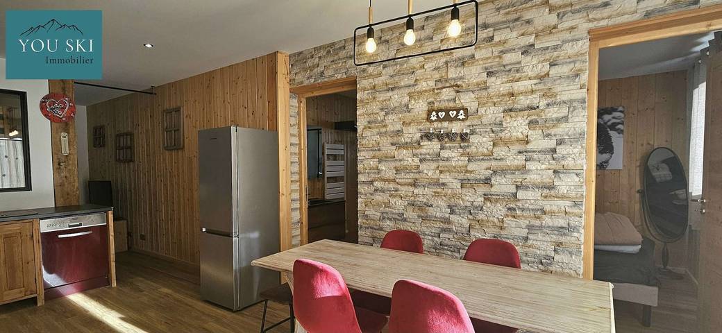 Apartamento vacacional entero, Charming T2 on the ground floor of a typical mountain chalet in Saint-Sorlin-d'Arves, Región de Saint-Jean-de-Maurienne