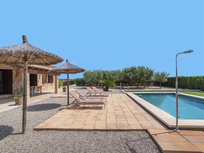 Ferienhaus für 4 Personen, mit Terrasse und Garten in Es Trenc - 3