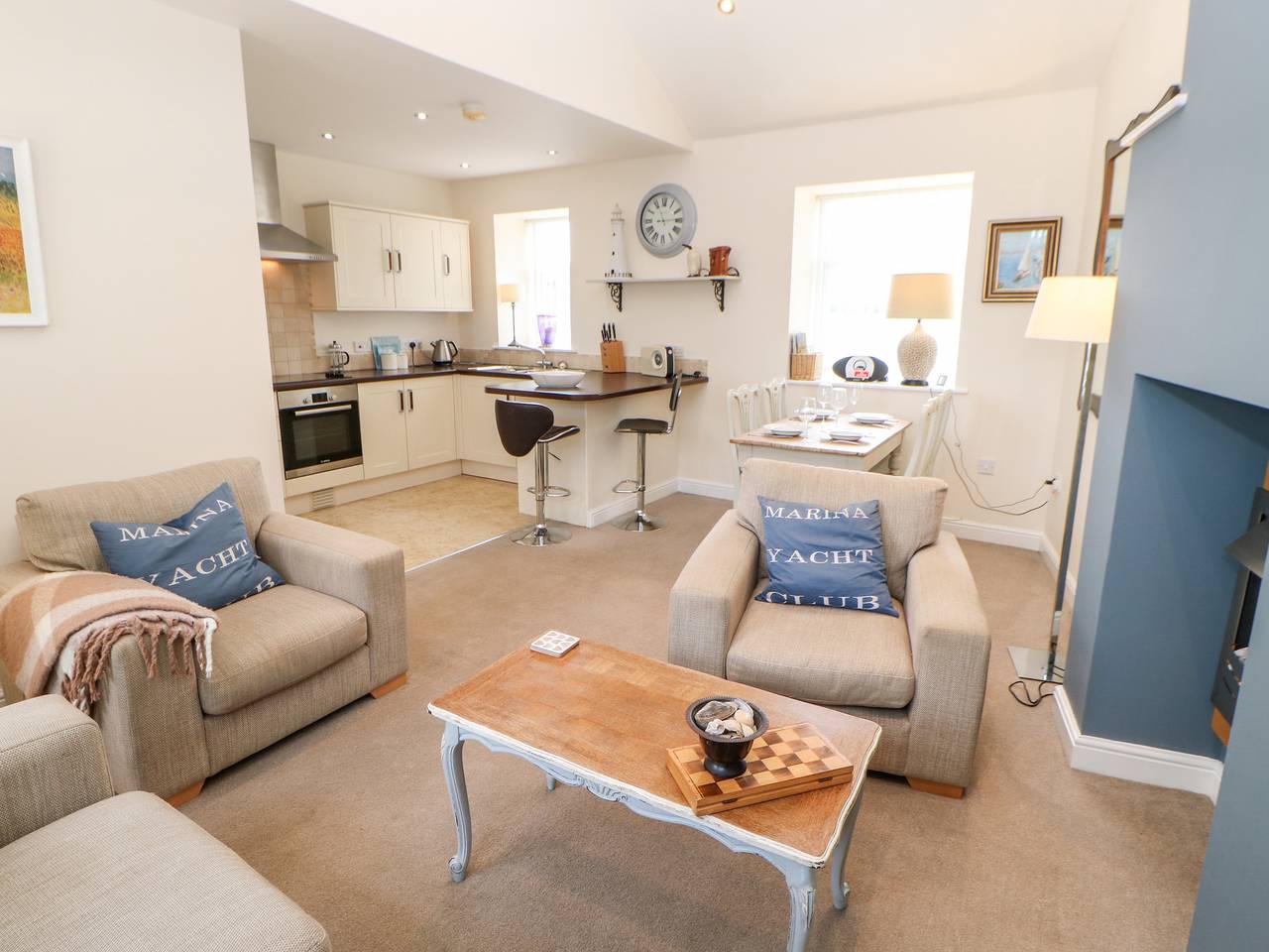 Entire apartment, Driftwood Apartment in Amble, Northumberland