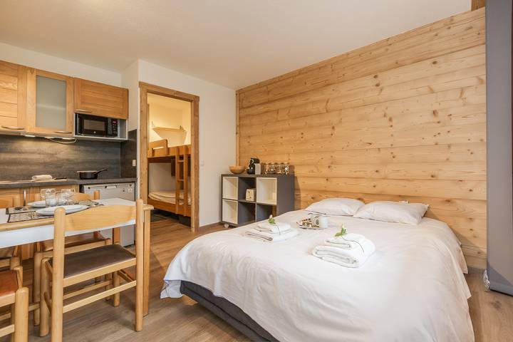 Appartamento intero, Cham Sud Grepon102 Mountain-View Balcony for 4 in Brevent-Flegere, Chamonix-Mont-Blanc