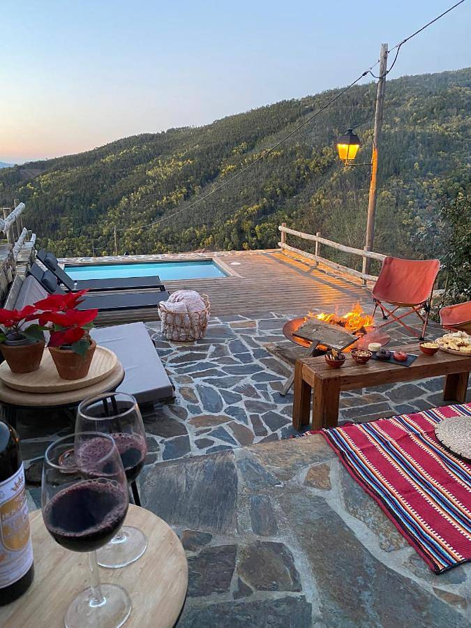 Location de vacances pour 4 personnes, avec piscine ainsi que jardin et vue à Lousã - 4