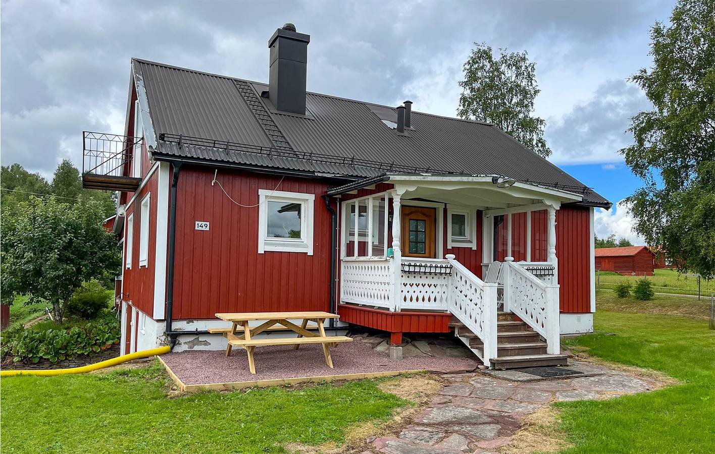 Hus för 12 Personer, med terass och trädgård