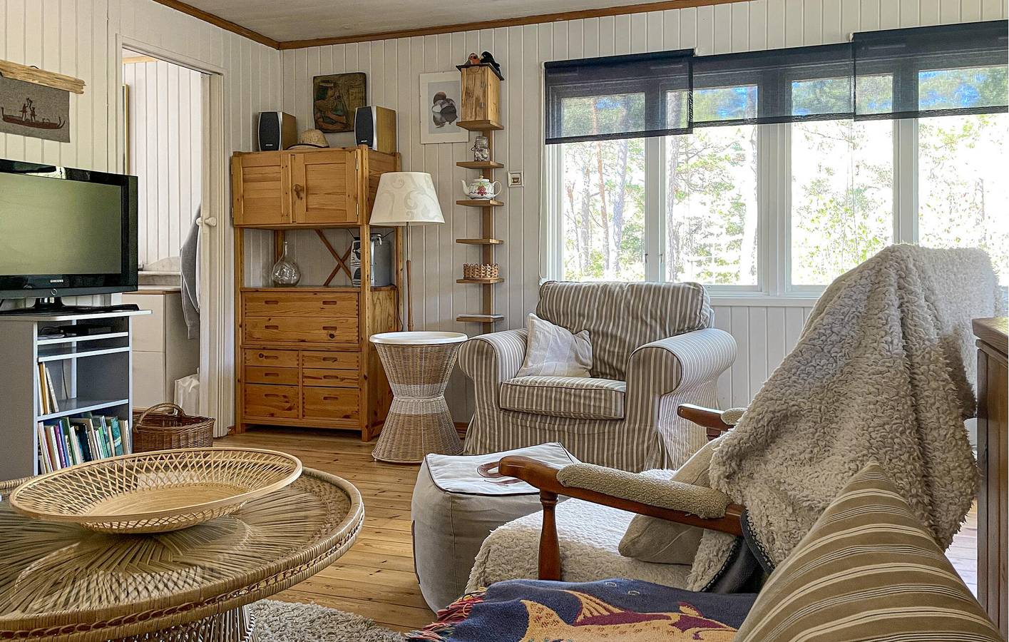 Feriehus for 6 personer med hage in Gotland