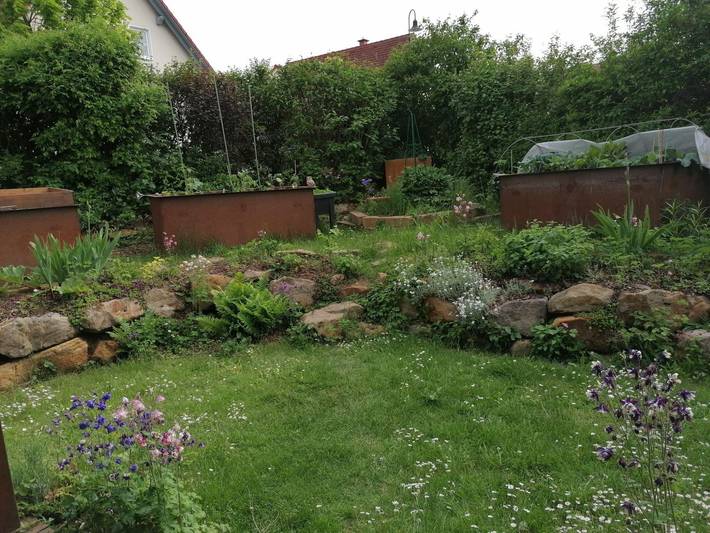 Ferienwohnung für 5 Personen, mit Balkon/Terrasse und Garten in Ebern