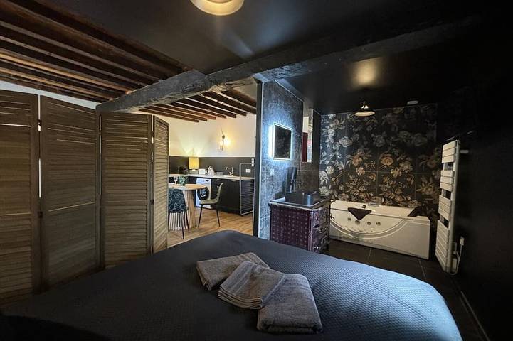 Gîte pour 2 personnes, avec jacuzzi et jardin à Montaigu-le-Blin - 4