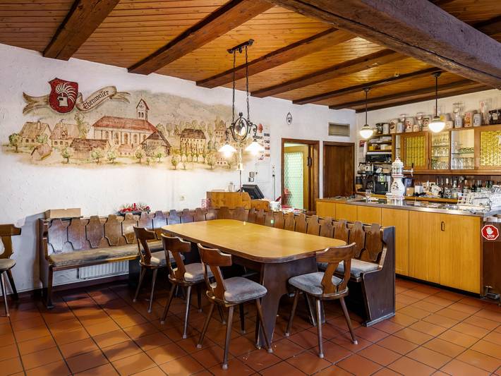 Chambre "Zimmer 5" avec terrasse partagée, jardin partagé et Wi-Fi in Ebenweiler, Region Bodensee-Oberschwaben