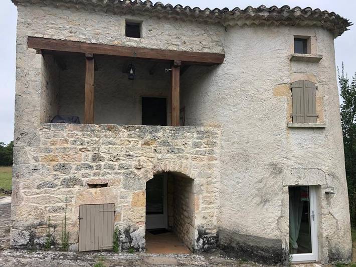 Maison de vacances pour 4 personnes, avec balcon et vue