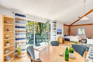 Ferienwohnung für 4 Personen, mit Garten und Seeblick in Loddin