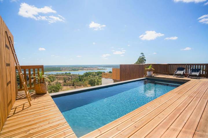 Villa para 4 pessoas, com Varanda e Terraço e ainda Jardim and Piscina em Montargil