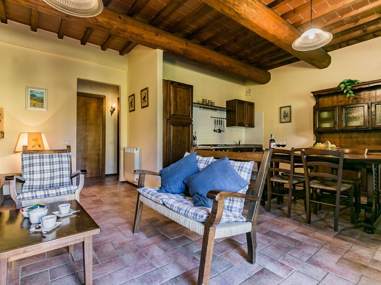 Ganze Wohnung, Anwesen mit Terrasse in Montespertoli, Chianti