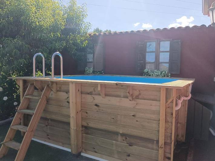 Casa de vacaciones para 8 personas, con Balcón y Jacuzzi además de Terraza y Jardín en Valle del Alberche - 2