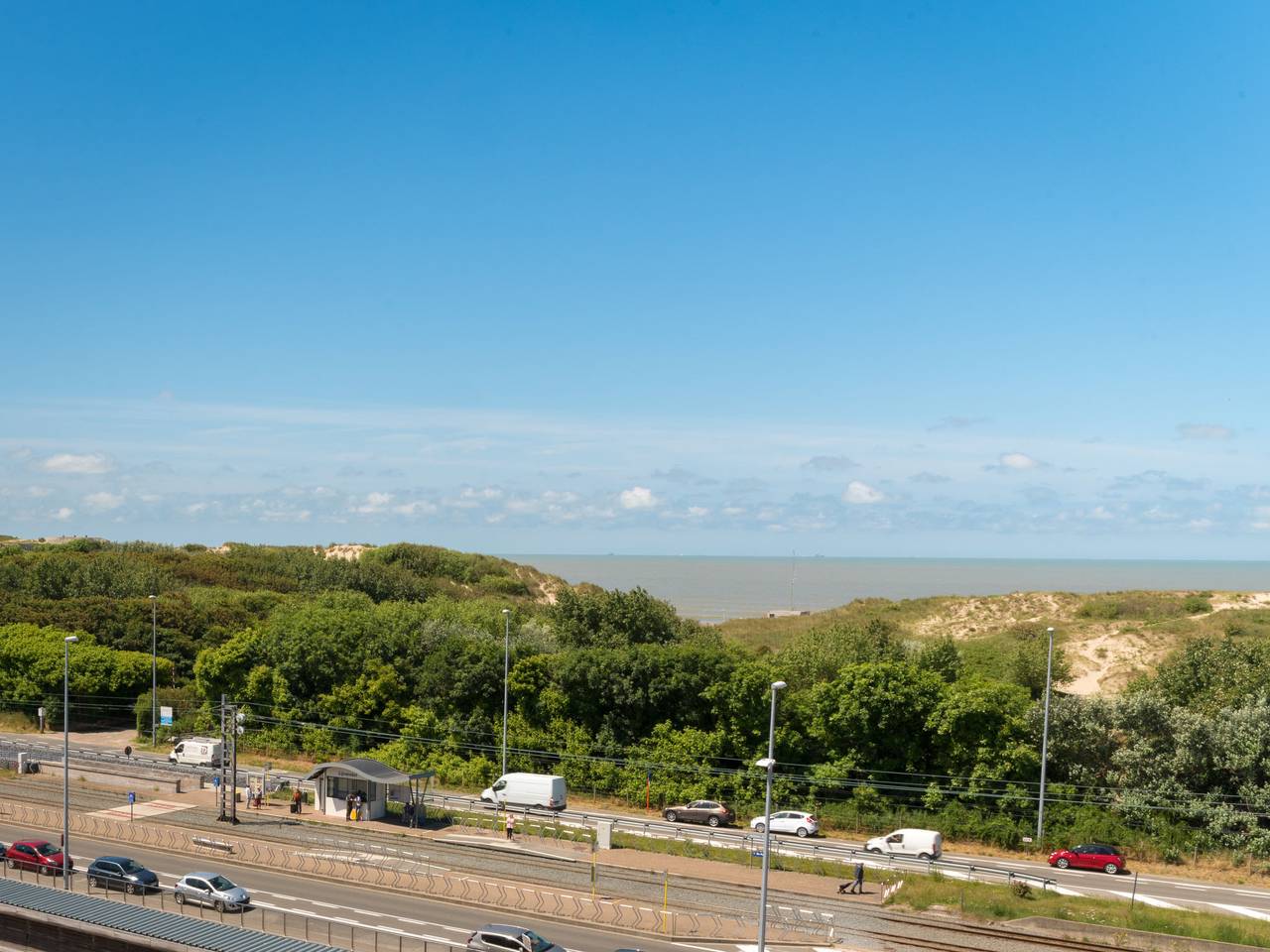 Entire apartment, Strandhuis with balcony in Bredene, Belgian Coast