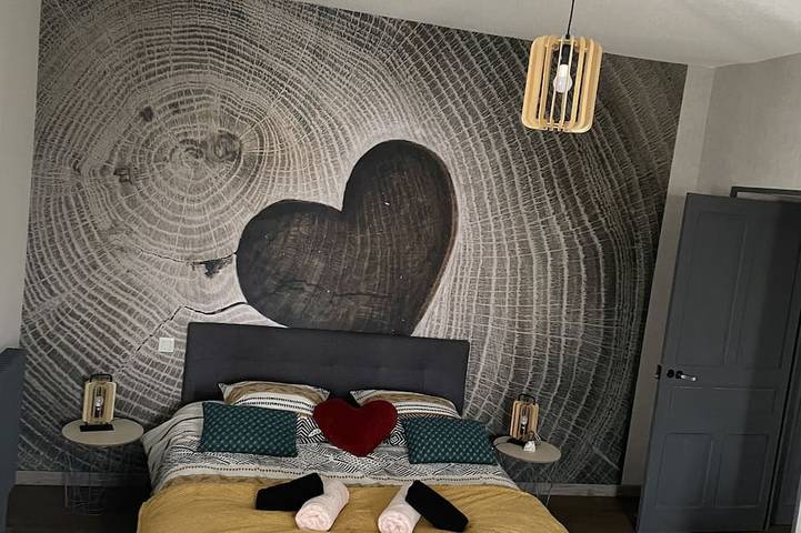 Maison de vacances pour 6 personnes, avec jacuzzi ainsi que sauna et terrasse