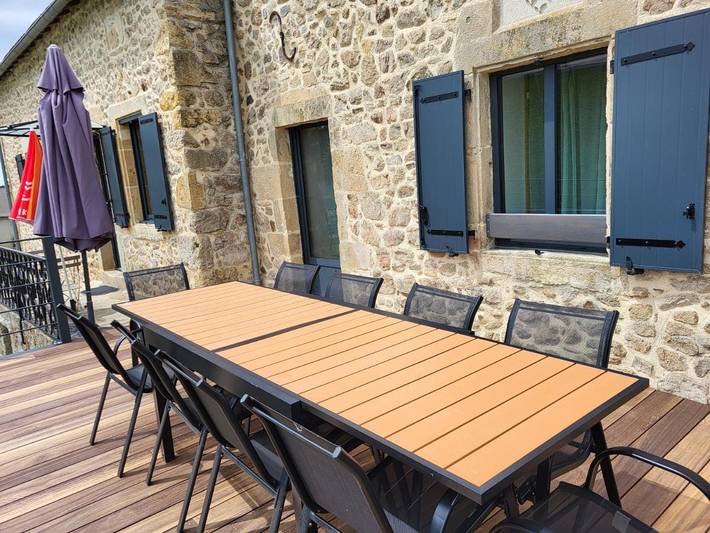 Location de vacances pour 10 personnes, avec vue et jardin à Drulhe - 3