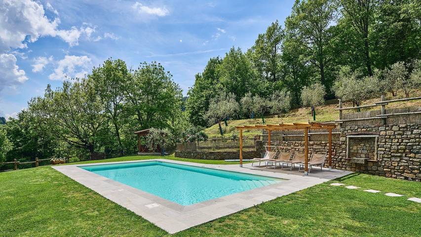 Villa per 4 persone con giardino in Bagni di Lucca, Provincia di Lucca