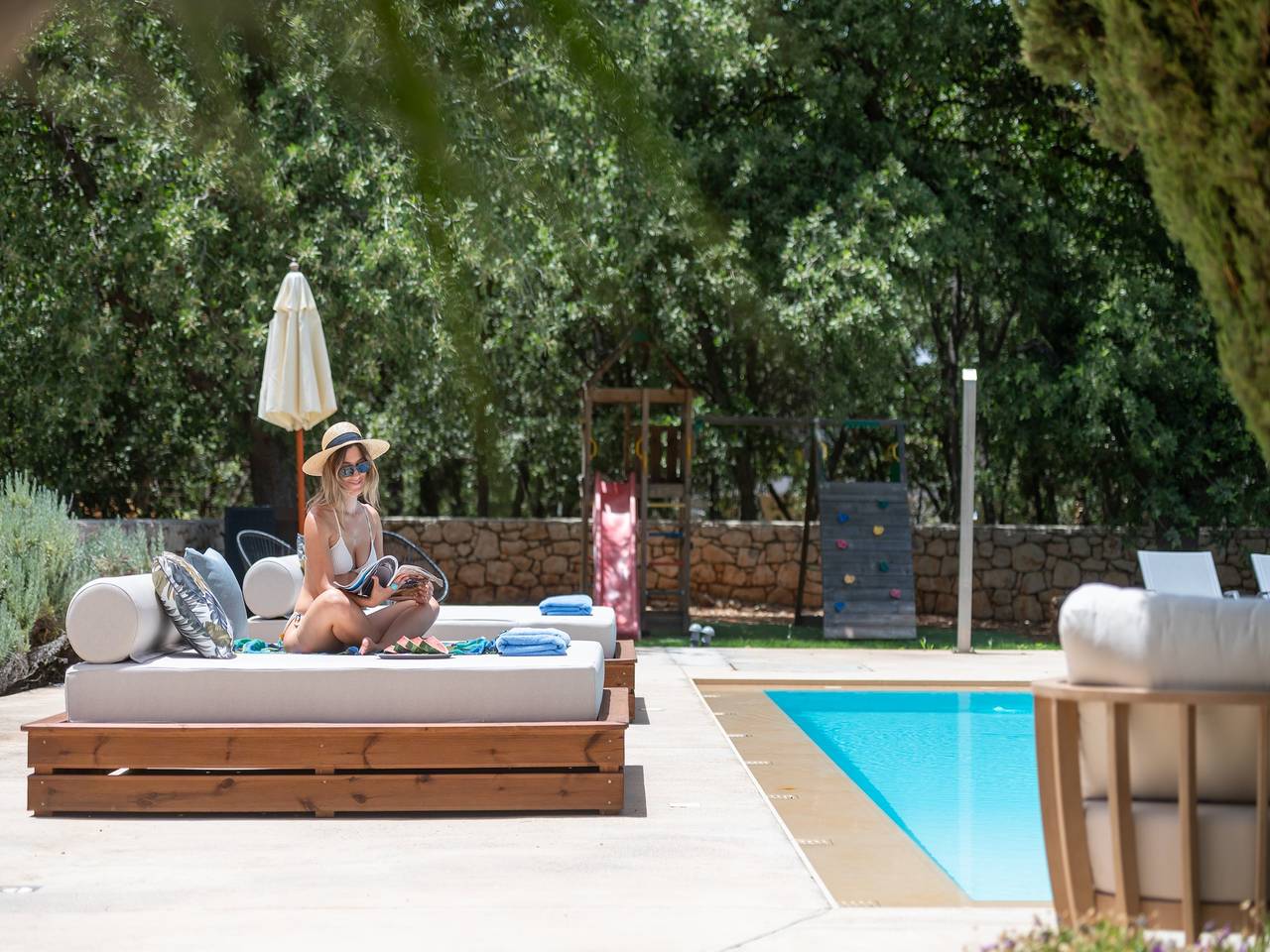 Luxurious 5 bedroom villa, private heated pool, playground, garden and Bbq! in Nikiforos Fokas, Rethymno und Umgebung