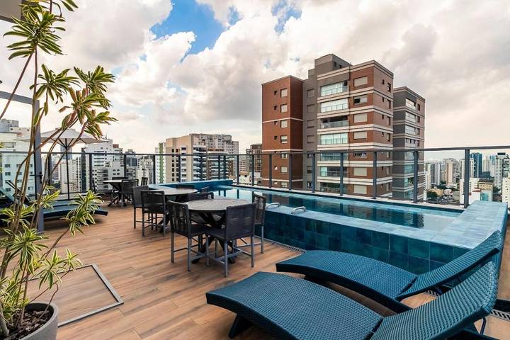 Casas e apartamentos de temporada para 2 pessoas, com piscina e terraço em Perdizes