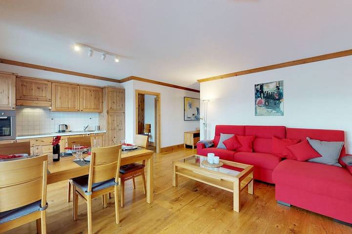 Hütte für 6 Personen, mit Terrasse und Sauna sowie Garten in Veysonnaz
