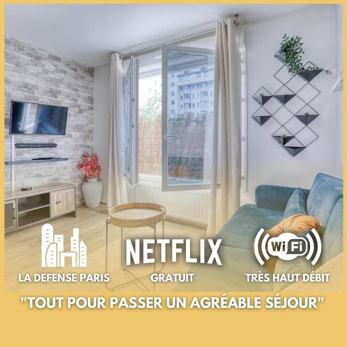 Gîte pour 4 personnes à Bezons