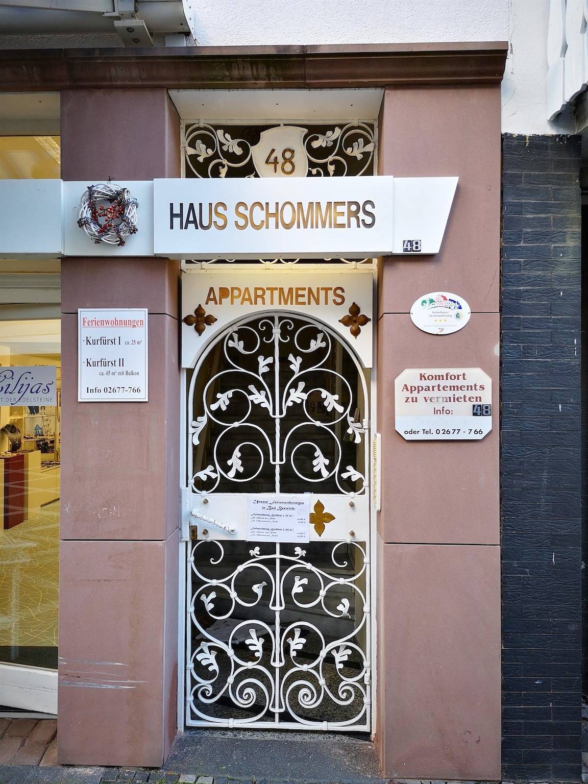 Ganze Ferienwohnung, Ferienwohnungen Schommers in Bad Bertrich, Traben-Trarbach und Umbegung