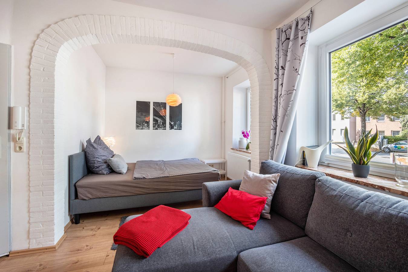 Hel lejlighed, Ferielejlighed for 6 personer med balkon in Lübeck, Lübeck Bugt