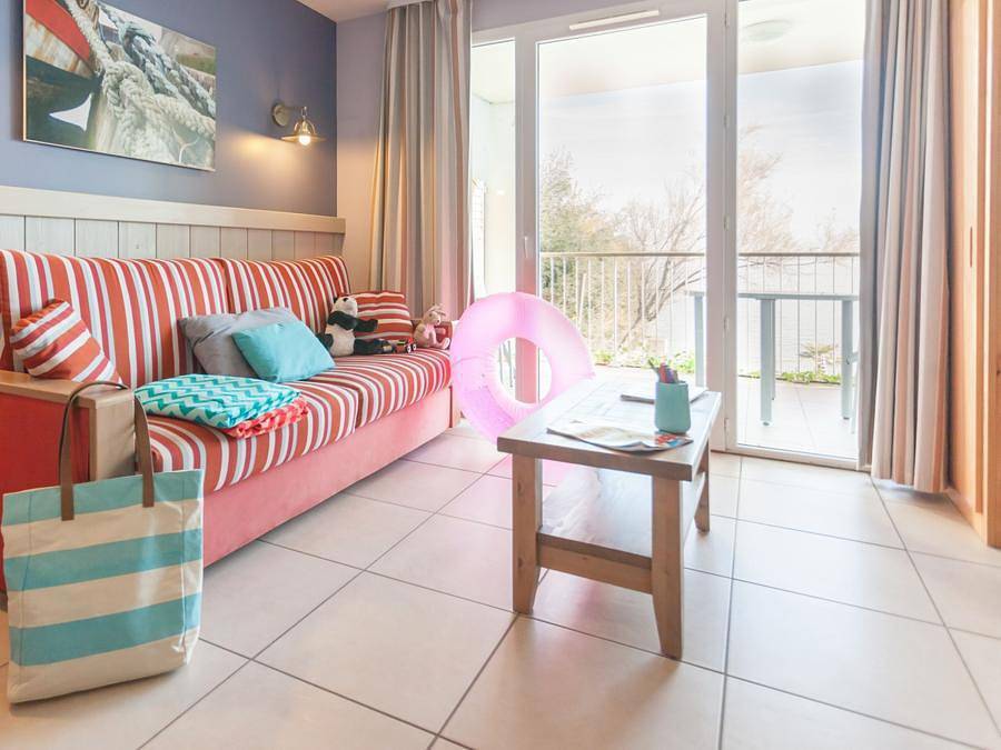 Pierre & Vacances Premium Résidence Coteau et la Mer - Wohnung 3 personen - - 1 Schlafzimmer - Terrasse oder Balkon - Meerblick in Douarnenez, Quimper und Umgebung