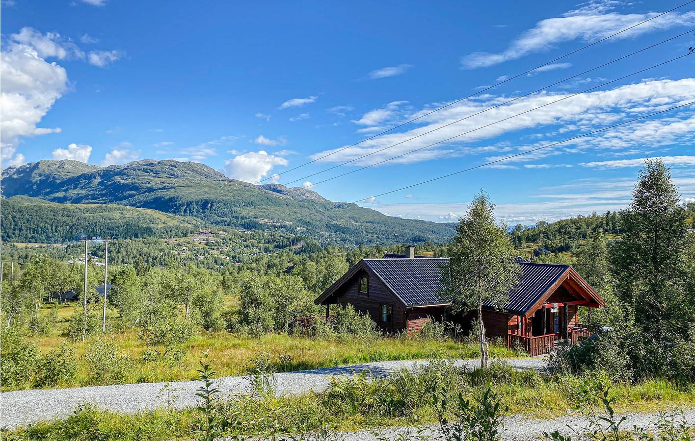 Ferienhaus für 10 Personen mit Ausblick in Kvam herad