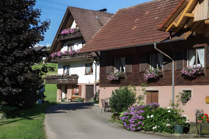 Studio für 2 Personen, mit Balkon und Garten in Oberharmersbach - 2