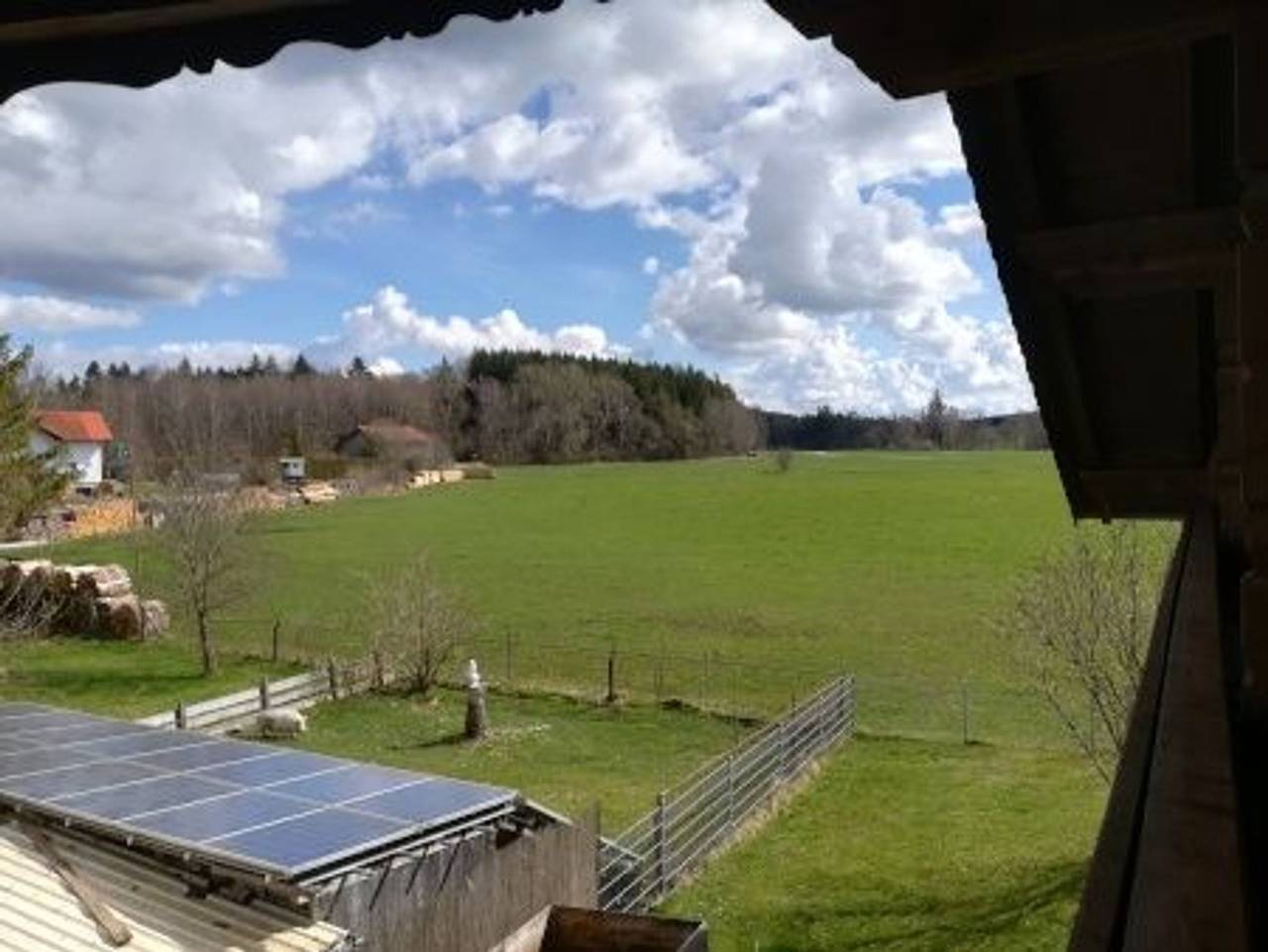 Ganze Ferienwohnung, Fewo Südlicher Ortsrand von Rott (100m²) - Ferienwohnung in Rott, Romantische Straße