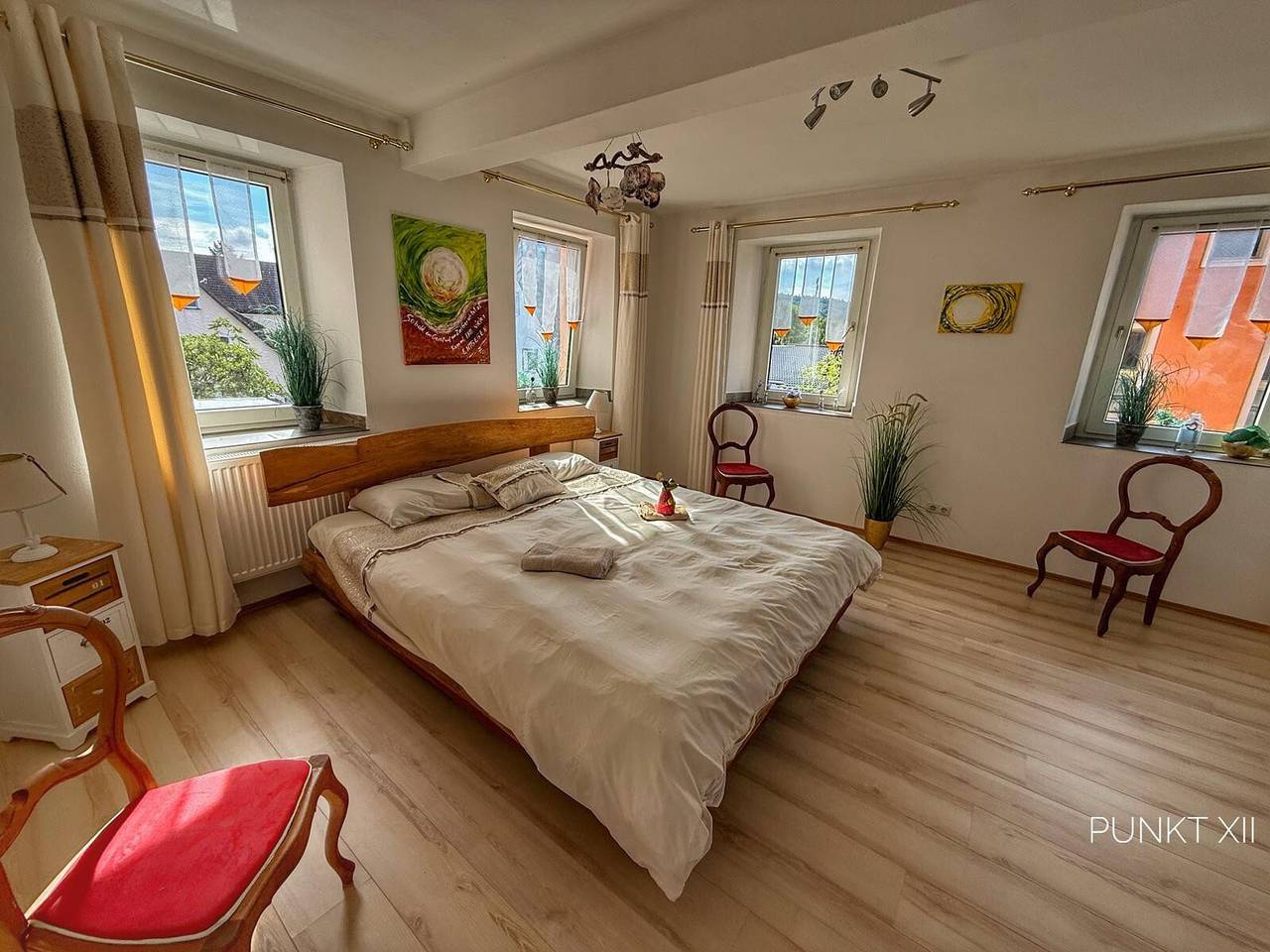 Ganze Wohnung, Ferienwohnung Wohnung 8 mit Gemeinschaftsgarten und Wlan in Burghaslach, Steigerwald