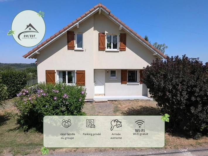 Location de vacances pour 5 personnes, avec Balcon et Terrasse ainsi que Jardin et Vue à Walscheid