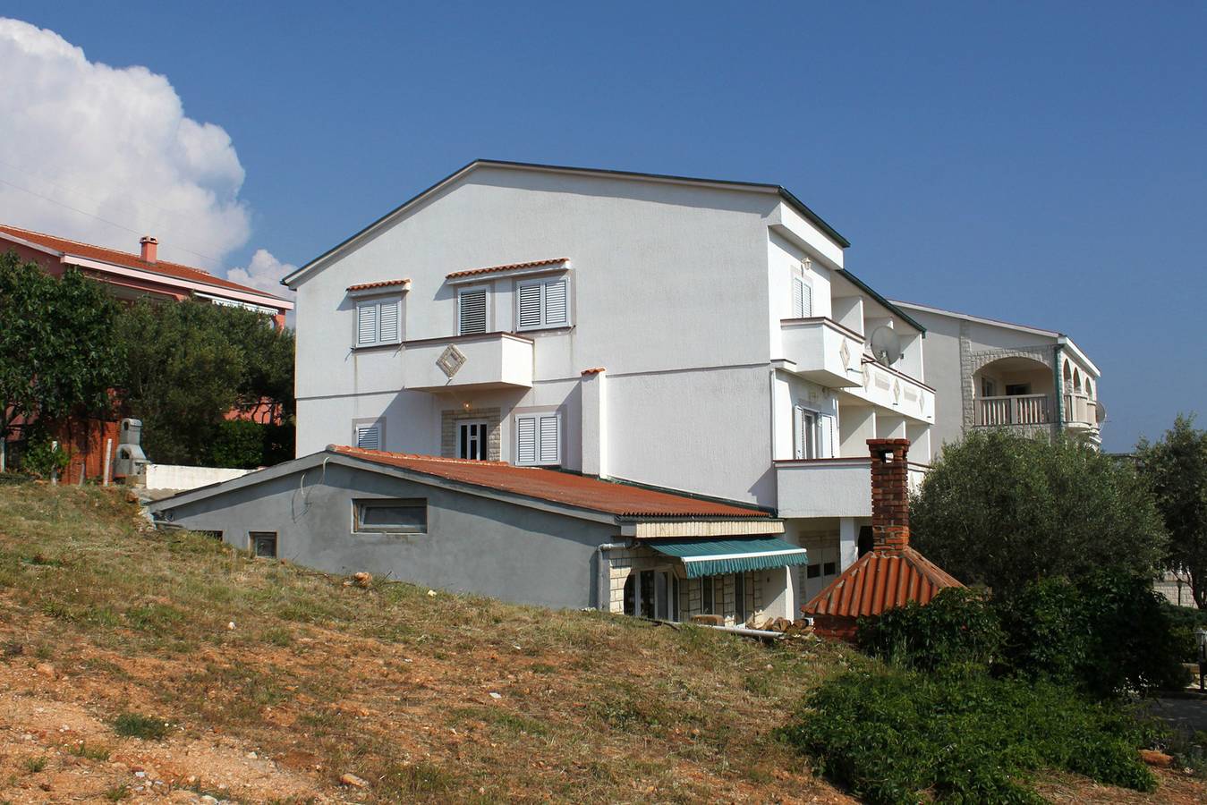 Entire apartment, Two bedroom apartment with balcony and sea view Stara Novalja, Pag A-6319-d in Stara Novalja, Pag Island