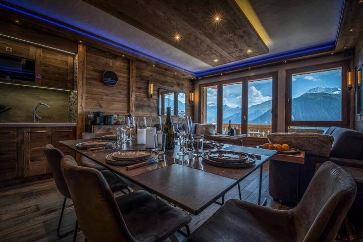Chalet pour 4 personnes, avec vue, animaux acceptés dans Courchevel 1850 - 4