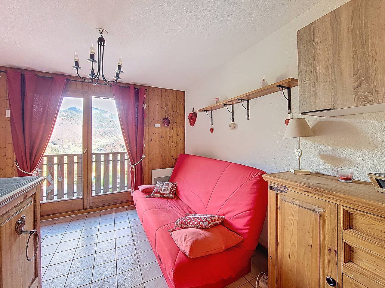 Entire studio, Studio Apartmentwith Mountain Views -Saint Jean D'Aulps Ski Resort - 4 People - Pied Des Pistes 20 in Saint-Jean-d'Aulps, Les Portes du Soleil