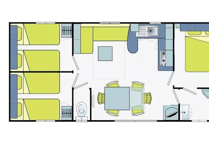 Camping für 6 Personen, mit Pool und Kinderpool, mit Haustier in La Baule-Escoublac - 4