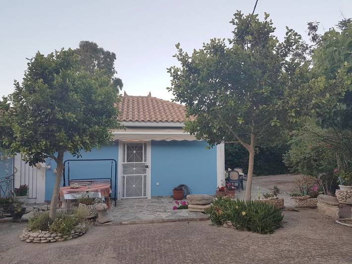 Agriturismo per 5 persone, con panorama e giardino, adatto a famiglie con bambini a Zante