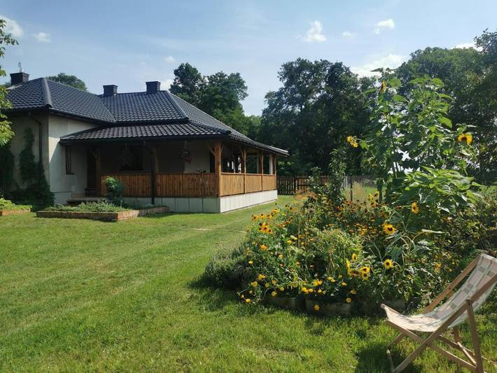 Wiejski domek dla 2 osób, z Taras i Ogród w Mazowsze