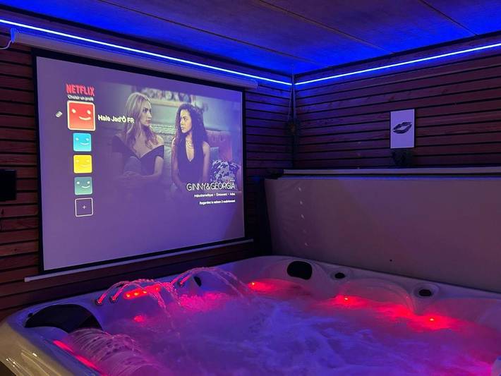 Chambre d’hôte pour 2 personnes, avec terrasse ainsi que jacuzzi et sauna à Hamois