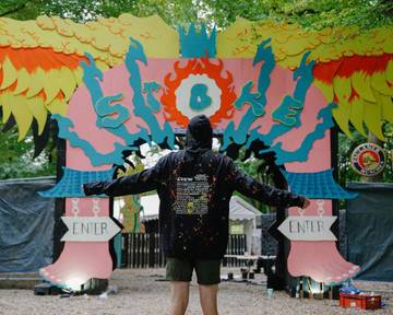 Camping pour 2 personnes, avec terrasse ainsi que vue et jardin à Munich