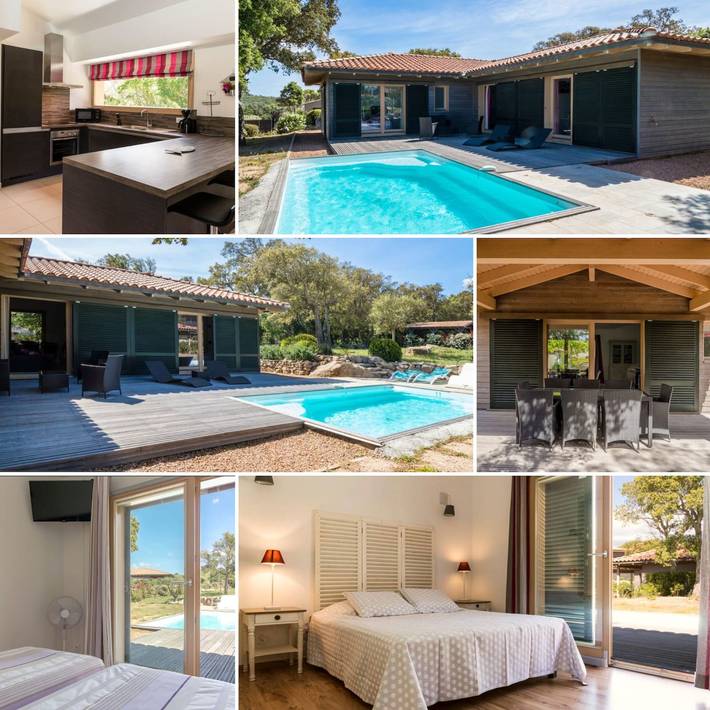 Villa pour 8 personnes, avec jardin et piscine en Corse - 4