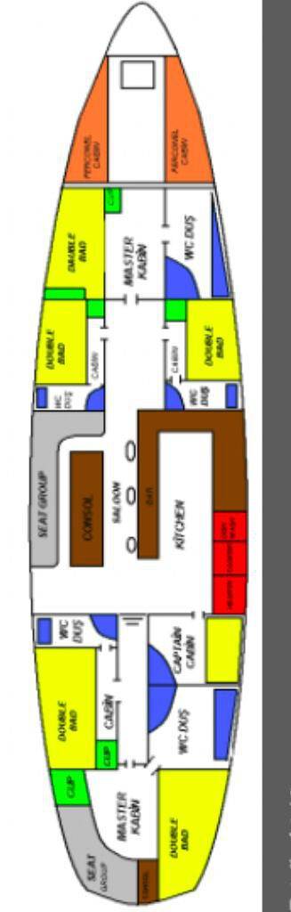 Barco para 10 personas in Bodrum, Egeo Turco