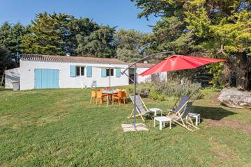 Maison de vacances pour 6 personnes, avec jardin, animaux acceptés en Vendée