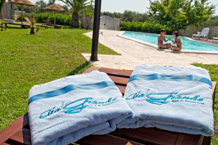 B&b per 3 persone, con giardino in Uggiano la Chiesa