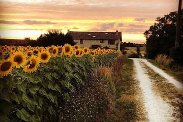 Location de vacances pour 8 personnes, avec jardin et terrasse à Saint-Séverin