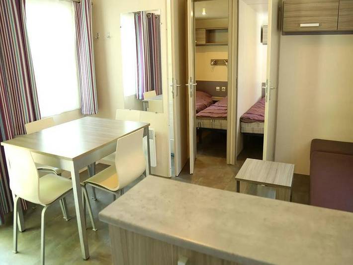 Camping Le Rebau  - Mobilheim 8 personen - Super Octalia 3 Schlafzimmer in Montblanc, Mittelmeerküste (Frankreich)