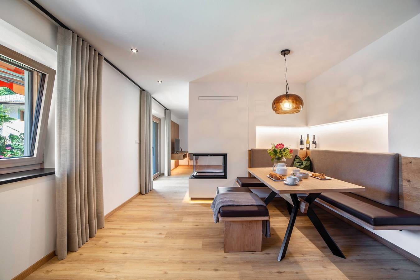 Ganze Wohnung, Ferienwohnung Berta – neu, komfortabel, mit Gartenterrasse & Bergblick in St. Martin in Passeier, Texelgruppe