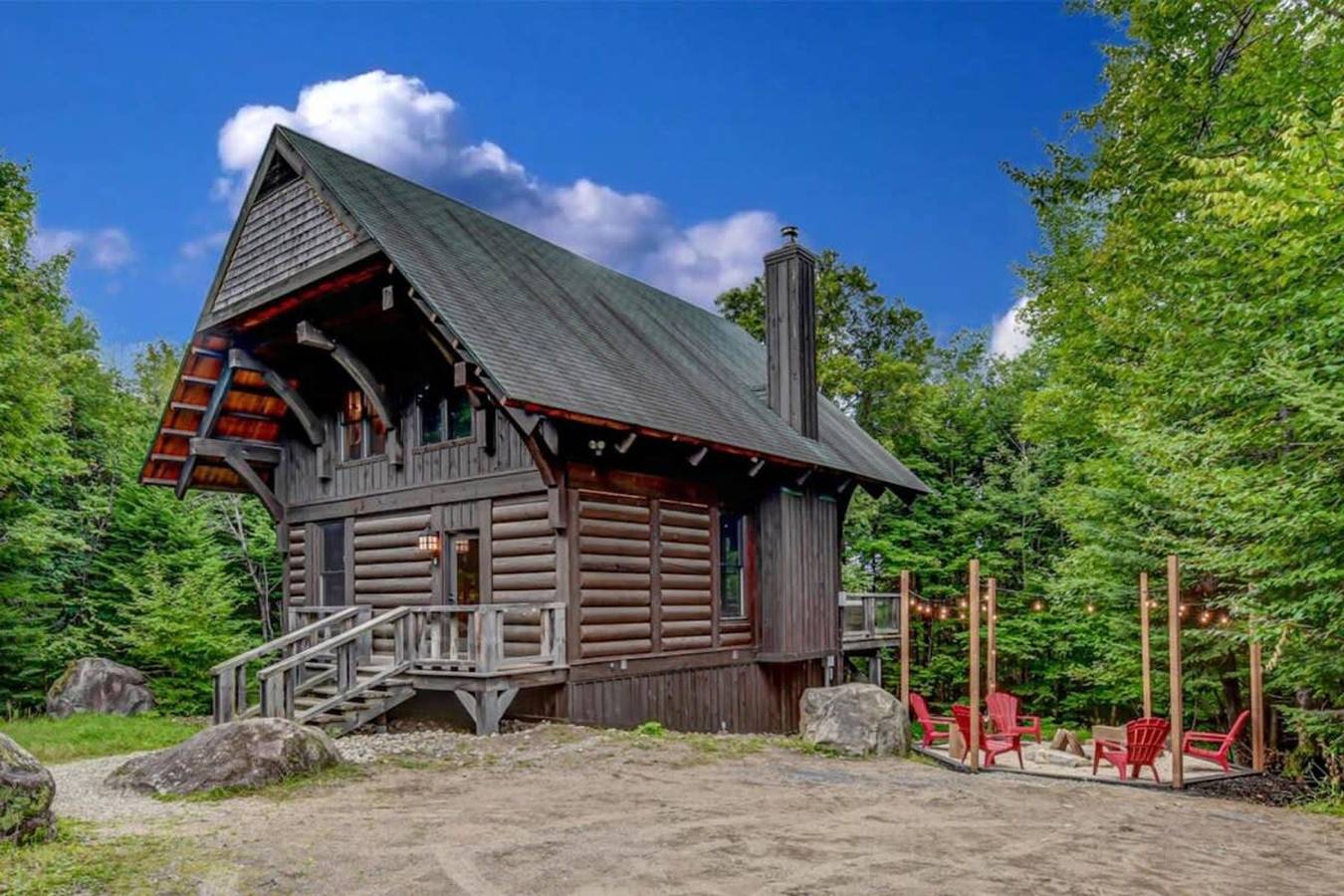 Le Chic Log Chalet Citq   241986 in Lac-Supérieur, Quebec